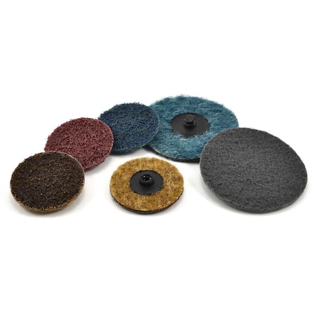 Superior Abrasives Superior Abrasives Conditioning QC Disc Type R 2 Aluminum Oxide Very Fine, PK50 10555
